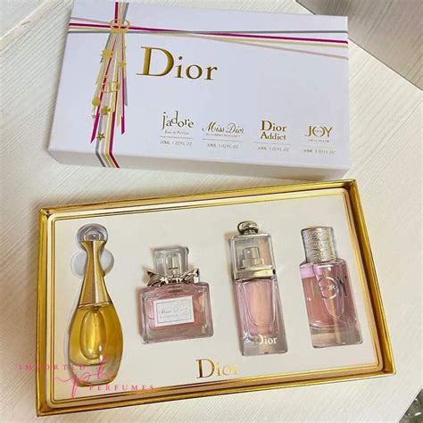 dior fragrance set|christian Dior perfume gift set.